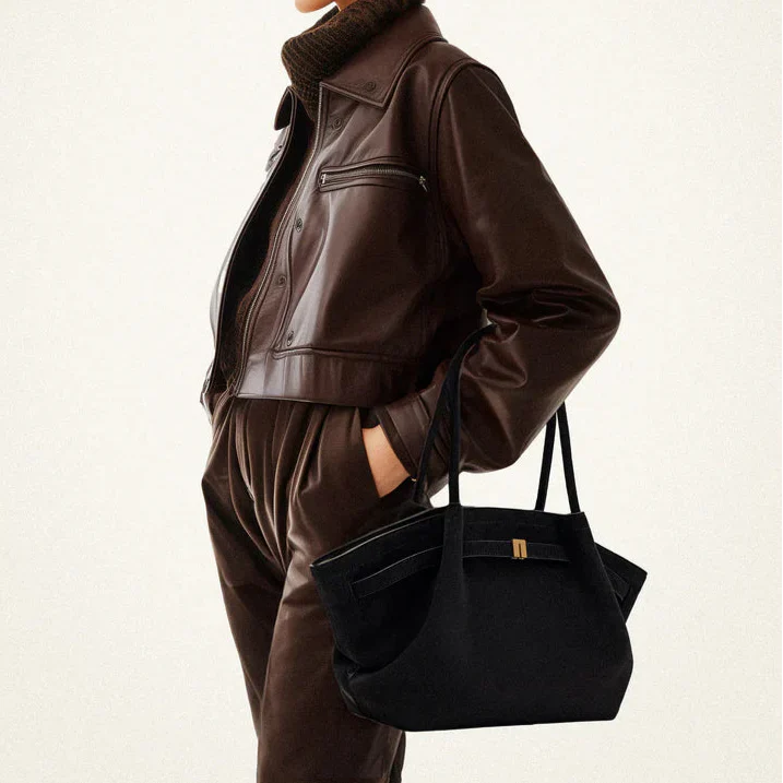 Agnieszka Torba Maxi Suede Tote