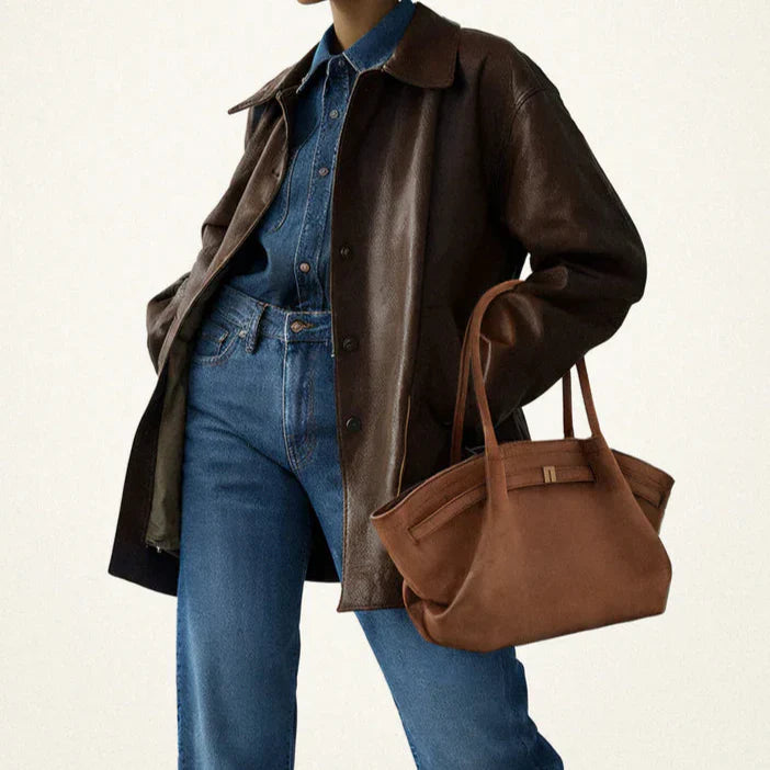 Agnieszka Torba Maxi Suede Tote