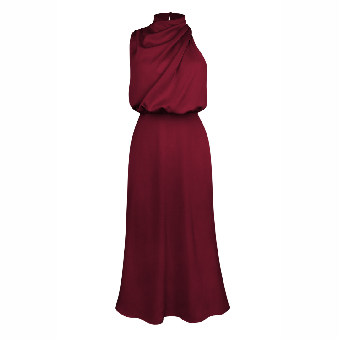 Iza | Elegancka Sukienka Jedwabna