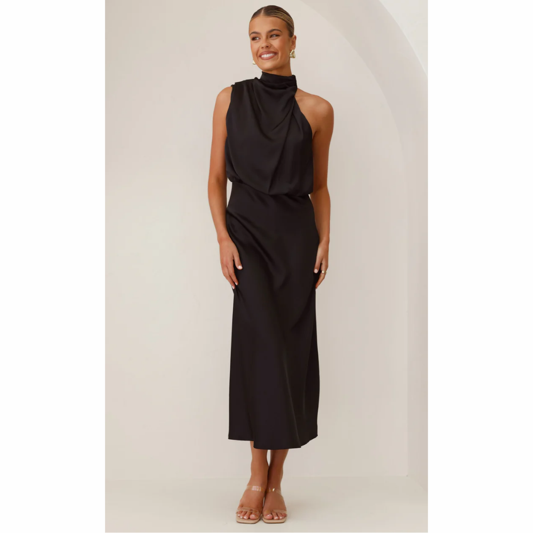 Iza | Elegancka Sukienka Jedwabna