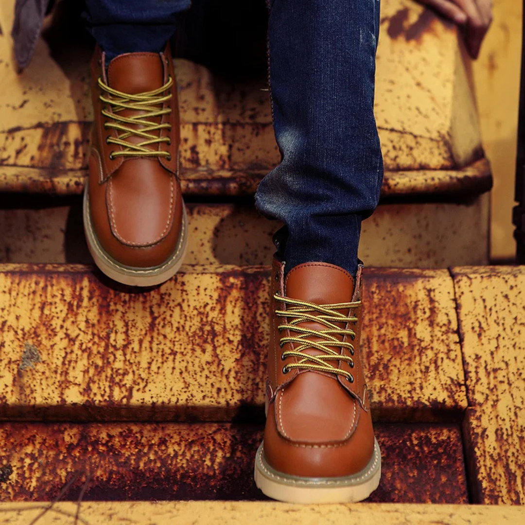 Cole™ | Skórzane buty w stylu vintage