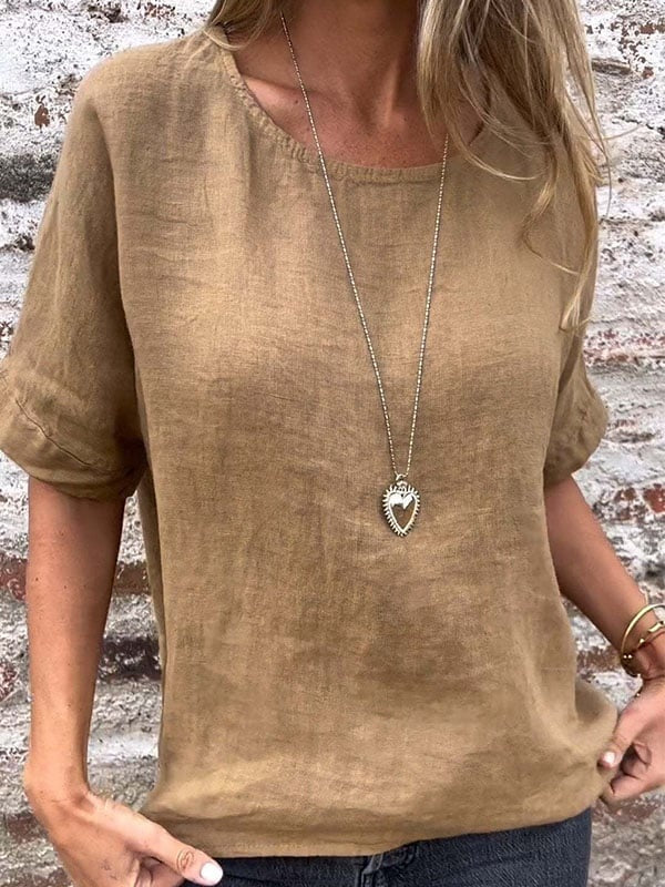 Leonika | Minimalistyczny luźny top