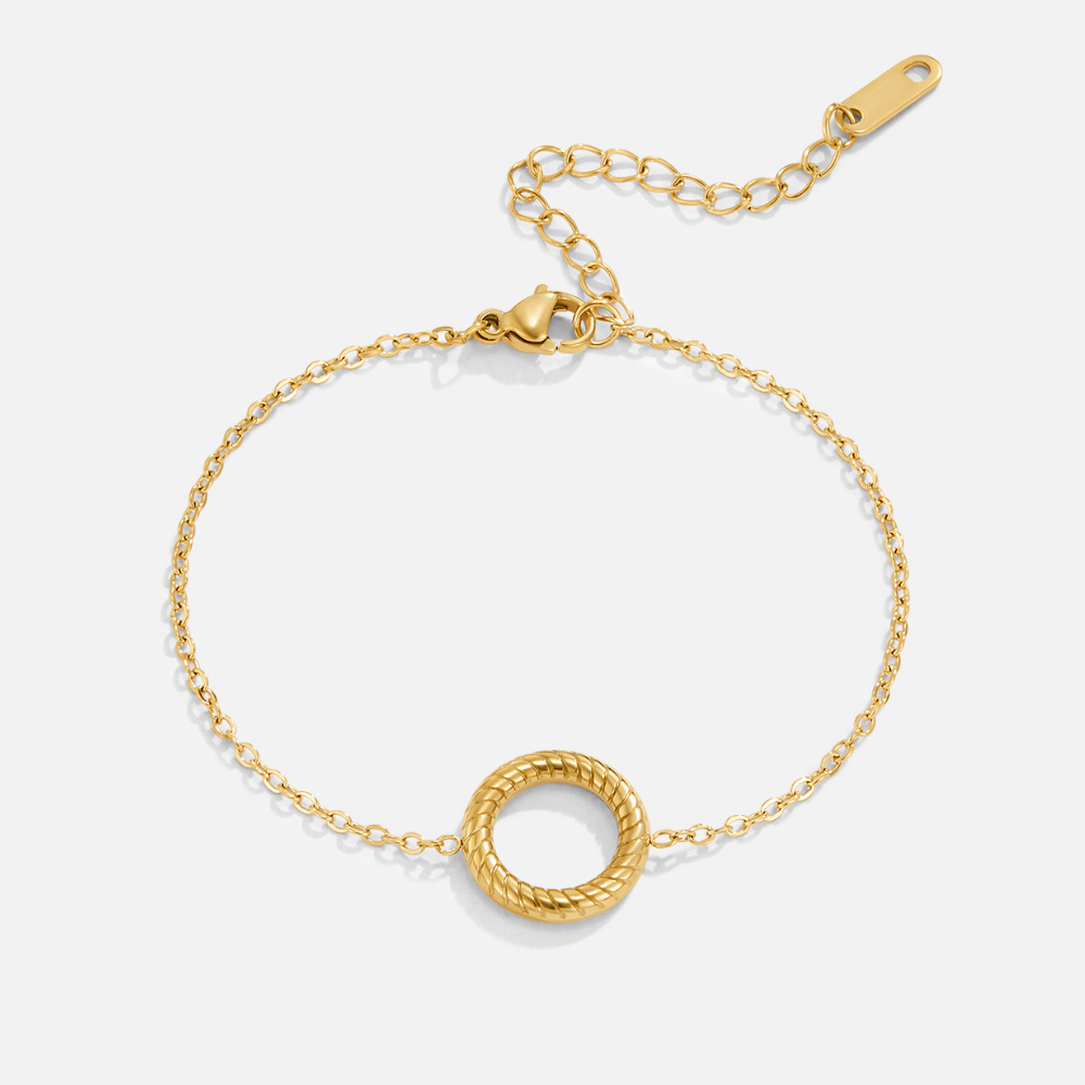 Avery | Elegancka Bransoletka z Okręgiem
