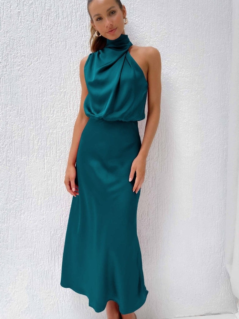 Iza | Elegancka Sukienka Jedwabna