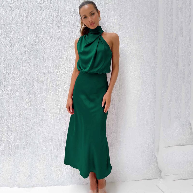 Iza | Elegancka Sukienka Jedwabna