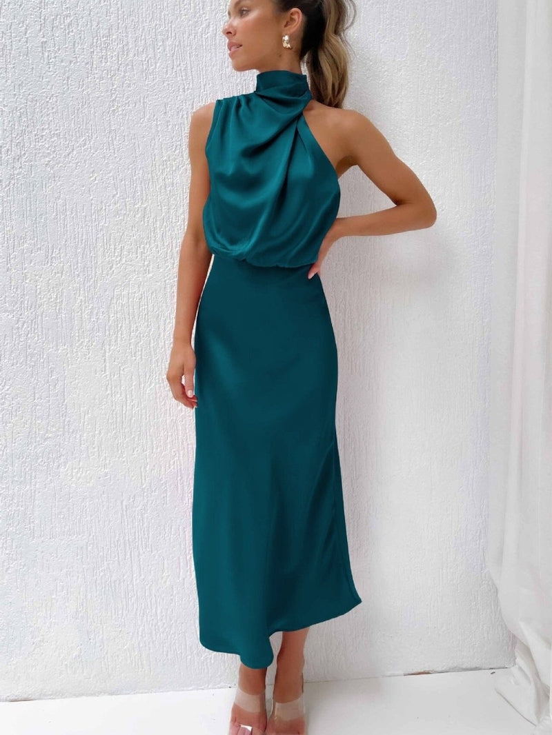Iza | Elegancka Sukienka Jedwabna